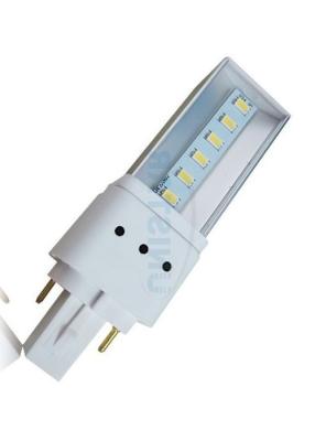 China Eficiência elevada impermeável 100Lm da luz do diodo emissor de luz do G-24 do PLC 3W com o diodo emissor de luz de Samsung 5630 SMD à venda