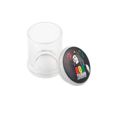 China Gunter Smoke Shops Supplies Smell Weed Tube Container Weed Resistant Glass Jar Cigar Box Stash Pot for sale