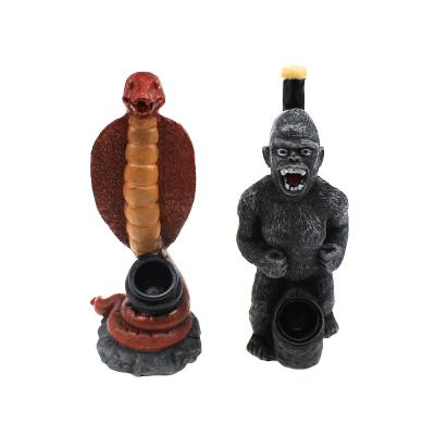 China New Cartoon Resin Pipe Accessories Hookah Smoking Pipe Smoking Smoking Pipe for sale