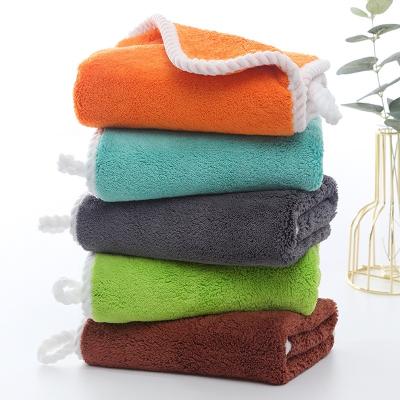 China High Quality Child Safe 550gsm 600gsm Water Absorption Hand Strong Clean Face Towel Puncture Pet Towel Factory for sale