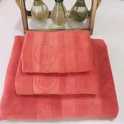 China QUICK DRY Microfiber Embossing Towel for sale