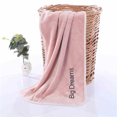 China Sustainable Water Absorption Gift Face Home Use Microfiber Bath Towels for sale