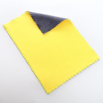 China Viable Microfiber Cloth Gym Face Drying Towels Thick Plush Yellow Car Cleaning Cloths Care Detailing Microfiber Towels for sale