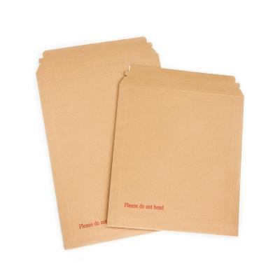 China Delivery Packaging Rigid Flat Corrugated Book Mailers Envelope for Customized Logistics for sale