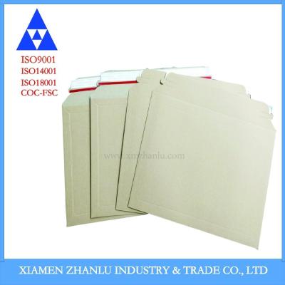 China Bboard Envelope Book Mailer Bruin Kraft Board voor wit bekleed chipboard markt Te koop