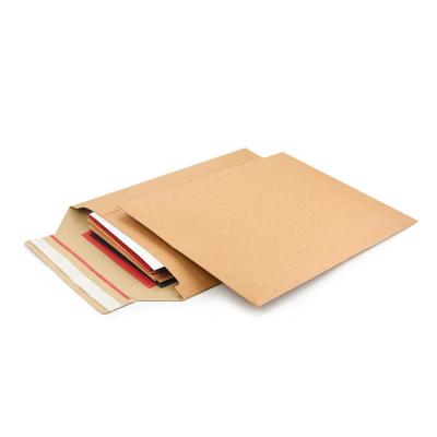 China Accepted Printing Brown Kraft Board Rigid Mailer for Customized Branded Packaging for sale