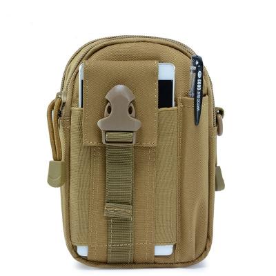 China Fan Tactics Outdoor Sports Camouflage Fanny Pack Military Multifunctional Mobile Phone for sale