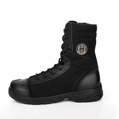 China Black Rubber Shoe Covers Wear Proof Anti-Shock Anti-Slip Botas Anti-Slip Militares de Toe Canvas Upper for sale