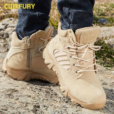 China Factory Direct Custom Anti-skid US Army Desert Boot Military Tactical Desert Combat Boots for sale