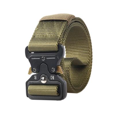 China Wholesale Durable Supply Durable Adjustable Tactical Army Factory Canvas CQB Military Belts for sale