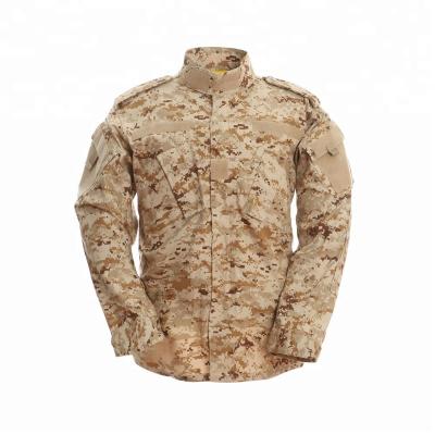 China High Quality Rip-stop Long Sleeve Desert Coat Digital Camouflage Uniforms for sale