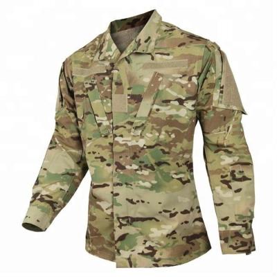 China Hot Selling Military Uniforms Breathable And Polyester Cotton Material Ripstop Army Uniform For Men for sale