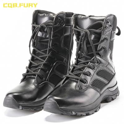 China Lightweight Combat Army Black Boots Tactical Military Army Boots Men for sale