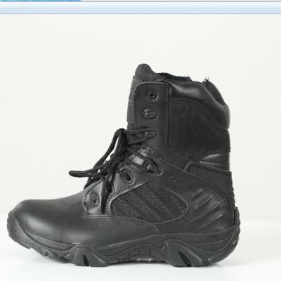 China Lightweight Black Motorcycle Riding Boots Leather Boots Outdoor Sports Boots for sale