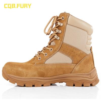 China Anti-slippery Army Suede Military Desert Boots Leather Military Boots KNOCK Tactical Desert Boots for sale