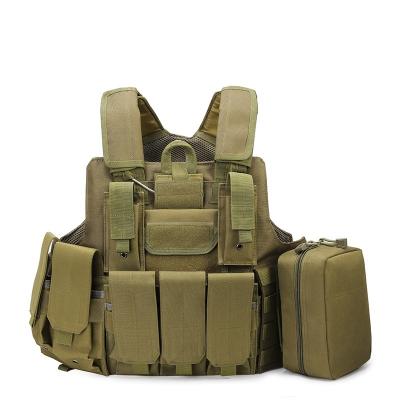 China Multifunctional Military Outdoor Tactical Camouflage Vest Field Combat Cs Vest For Man for sale