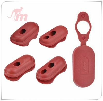 China Plug left cable Monorim dust cover rubber filler cap for m365 foldable scooter 9 X 6 X 3 cm for sale