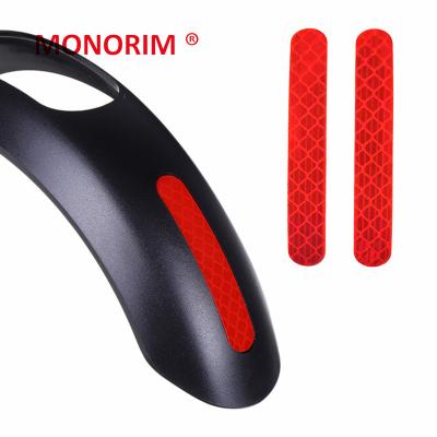 China Reflective scooter handlebar girp Monorim rear row markings fit for KickScooter ES2 ES4 smart light electric skateboard scooter rear row for sale