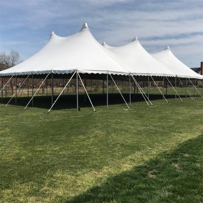 China Outdoor Trade Show UV Event Canopy Shade Marquee Tents Pole Resistance Party Wedding PVC Material Tents For Sale for sale