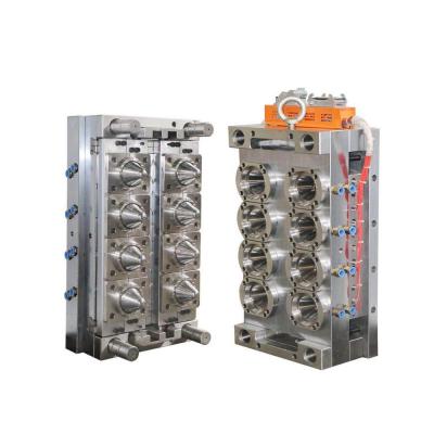 China Taizhou 16 24 32 48 cavity needle valve gate shut off hot runner pco1881 1810 500ml mineral water pet bottle preform mold for sale