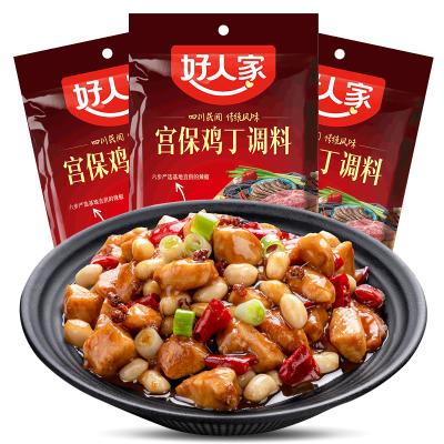 China Haorenjia Cuisine Kung Pao Chicken Sauce Sichuan Seasoning 80g*24 for sale