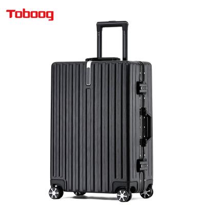 China 2022 TOBOOG ABS Fashion Luggage Suitcase Female Stem Suitcase Baggage for sale