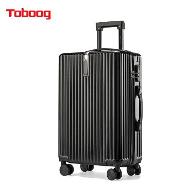 China 2022 TOBOOG ABS Fashion Luggage Suitcase Female Stem Suitcase Baggage for sale