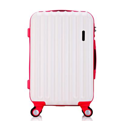 China High End Expandable PC Trolley Zipper Suitcase Bag Durable Good Quality Trolley Luggage for sale