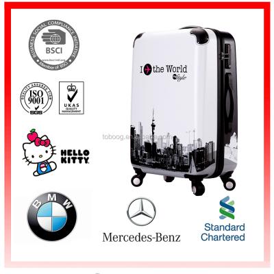 China New China ABS 2022 Supplier Aluminum Luggage Prominent Priced Luggage Trolley With Factory Price Luggage for sale