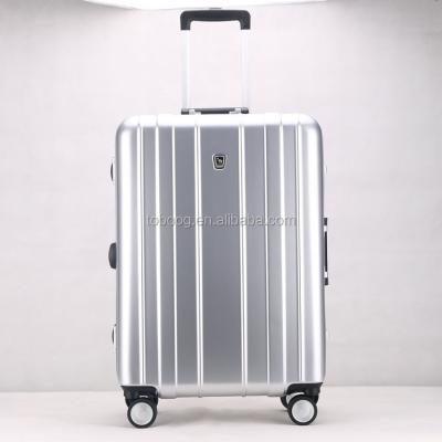 China 2022 Hot Selling ABS 4 Wheel Luggage Suitcase Rainproof Stainless Steel Travel Luggage for sale