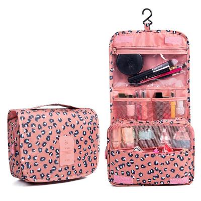 China Wholesale Fashion 2022 Foldable Travel Hanging Toiletry Bag Waterproof Cosmetic Bag Wash Cosmetic Bag for sale