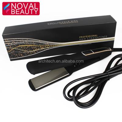 China Fast Heating Good Material Titanium Floating Coating Flat Iron Used Hair Salon Equipment for sale