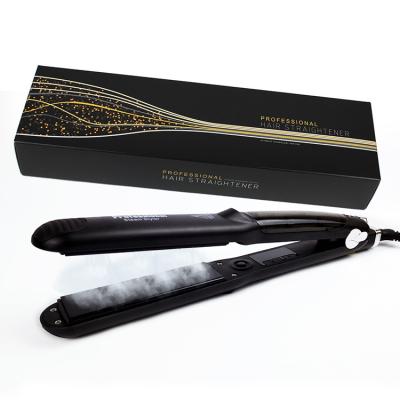 China Steam Jet Professional Customize Pure Ceramic Max Hair Straightener With Led Display for sale