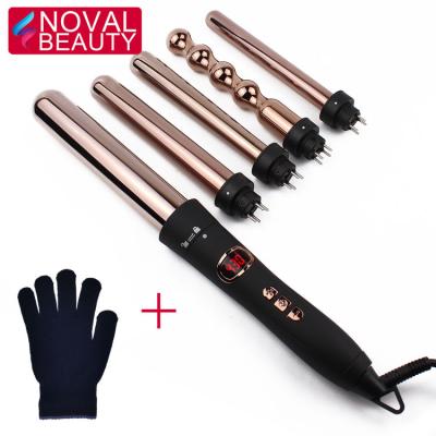 China Easy Assemble Professional Automatic Curling Use Hair Curler Ceramic / Titanium Easy Iron Rollers for sale