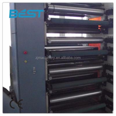 China Printer For Paper Plastic Bag Producing Four To Eight Color Letterpress Digital Flexo Printing Machine for sale