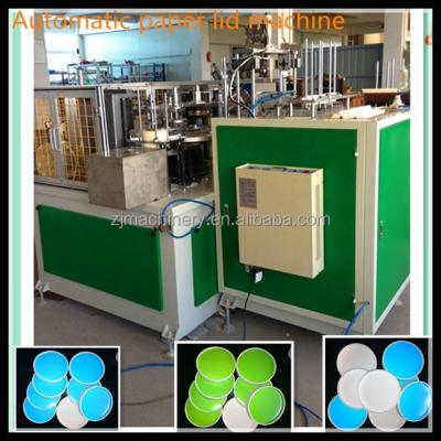 China disposable biodegradable bagasse paper lid for cup bowl machine ZGJ-60 for sale