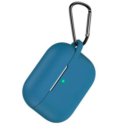 China With Carabiner 2mm Thickness Silicone Cover Shockproof Earpods Case For Apple AirPods Pro for sale