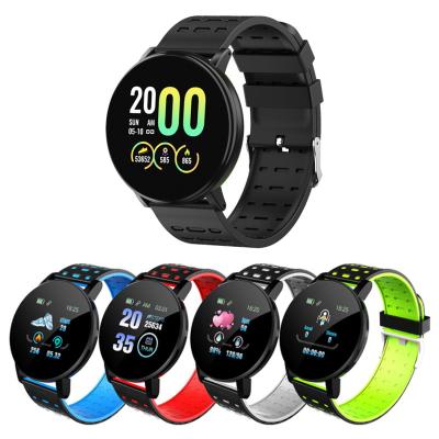 China Cheap Colorful Waterproof Wifi Touch Screen 119plus Smartwatch Watch Face 119plus Round Rise 116 Plus Smart Watch for sale