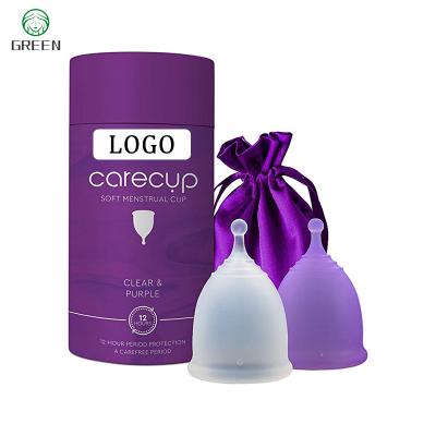 China Wholesale Newest Reusable Reusable Feminine Hygiene Care Eco-Friendly Period Cup Menstrual Cup for sale