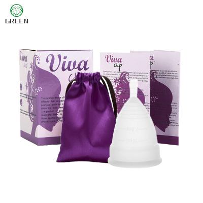 China Menstrual Cup Copa de Personalizada OEM Period Cup 100% Reusable Medical Silicone Eco-Friendly Copa Mestruall for sale