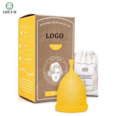 China 100% Silicone Copa Lady Reusable Organic Menstrual Menstrual Medical Cup Eco-Friendly Reusable for sale