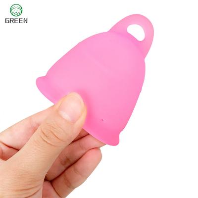 China Reusable Manufacturers Wholesale Custom Foldable Reusable Collapsible Eco-Friendly Medical Silicone Women's Menstrual Cup Menstrual Cup for sale