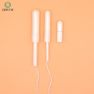 China Personalized Organic Natural Biodegradable Cotton Free Sample Digital Applicator Maker Tampon for sale