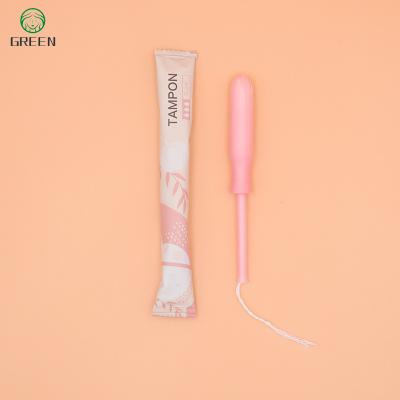 China Manufacturer Custom Wholesale Private Digital Label 100% Organic Cotton Tampons for sale