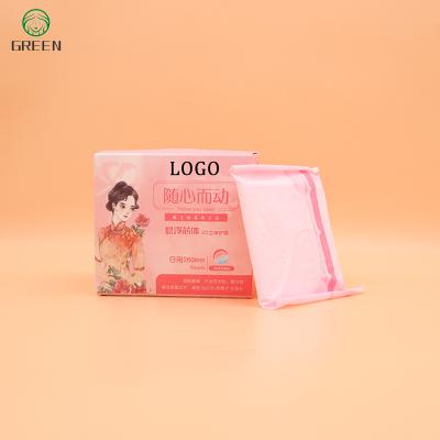 China Super Soft Absorbent 100% Organic Cotton Healthy Mum Or Girls Day Use Menstrual Pad In Sanitary Napkin Pads for sale