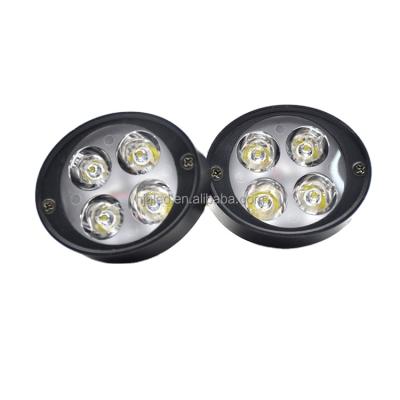 China 12v motorcycle led headlight 12w ignition led mirror lights led lights for motorcycle for sale