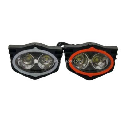 China Mirror Light 20w Led Motorcycle Led Mirror Light 12-80v Led Super Bright Led Headlight Angel Eye for sale