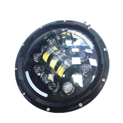 China Motorcycle Headlight 2018 Items NEW Motorcycle Led Headlight 12V-24V Led Light For Car Truck 12 Led Headlight for sale