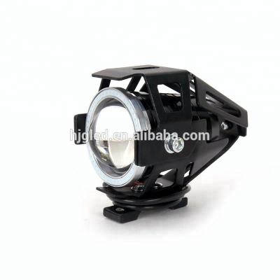 China Work Light Motorcycle Led Headlight 12v Transformers Angel Eye Light U7 Led Headlight for sale