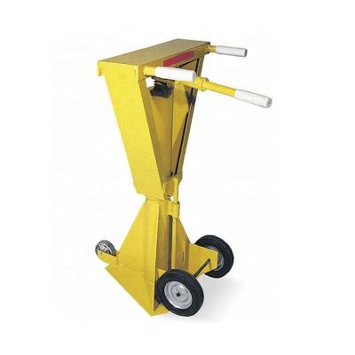 China Car Jack Trailer Stabilizer Jack, Ratchet Beam Style Standard Duty Trailer Stabilizing Jack Stand, 50,000 lbs. Static capacity, yellow for sale